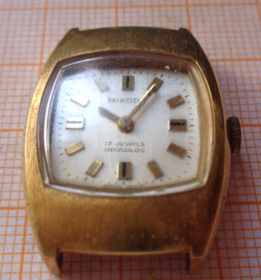 Ältere gebrauchte DAU Handaufzug MIKORE Werk FHF 69 - 21 gangbar WB5