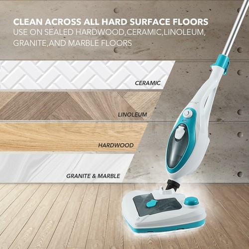 Maxkon 13in1 Steam Mop Cleaner Handheld Steam Cleaning Floor Carpet Window Wash - Picture 43 of 67