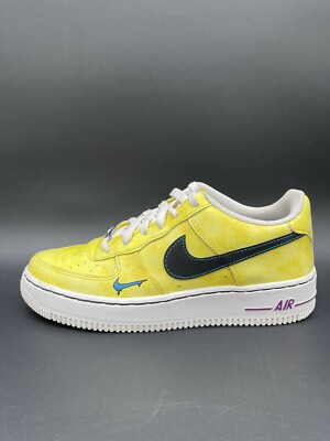 nike air force 1 lv8 peace love yellow