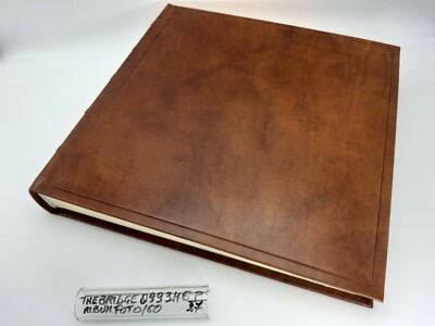 Album Foto Vietri In Pelle Riciclata - A5 (16x21cm) Con Scatola Regalo Artigianale - Foto 2