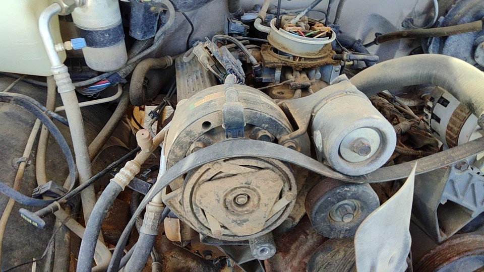 Conjunto de bomba compresor aire acondicionado GMC Sierra 2500 1985-1992 OEM 5,7 L Foto 2 de 4