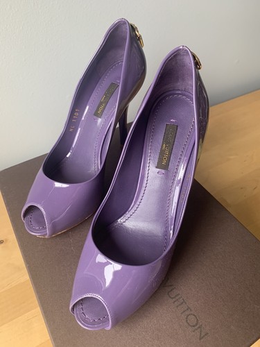 louis vuitton oh really open toe pump