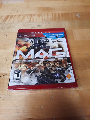 MAG Sony PlayStation 3, 2010 GREATEST HITS NEW & SEALED SCRATCHED BAG & BAR CODE
