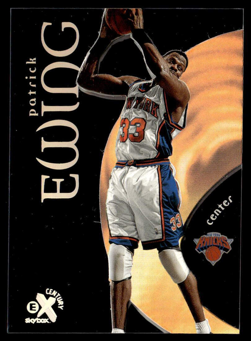 1998 SkyBox E-X Century #24 Patrick Ewing   Basketball New York Knicks