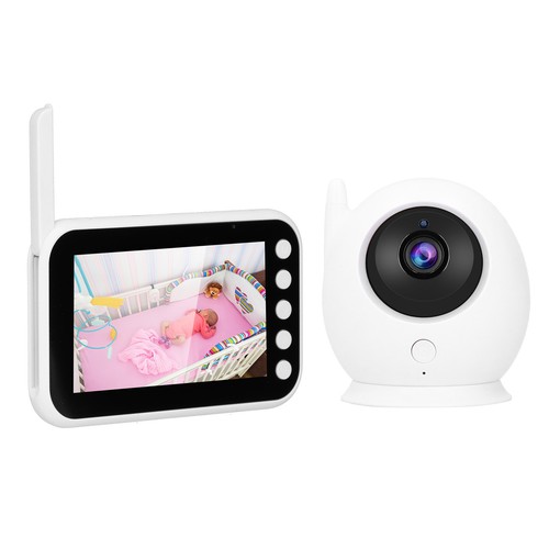 4.5in WiFi Baby Monitor 8 IR LEDs Security Camera 2 Way Audio Timing Reminde IDS - Picture 2 of 21