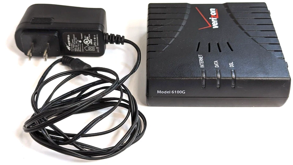 Westell Verizone G90-611016-20 ADSL2+ Modem Bridge and Cord - Image 4 of 4