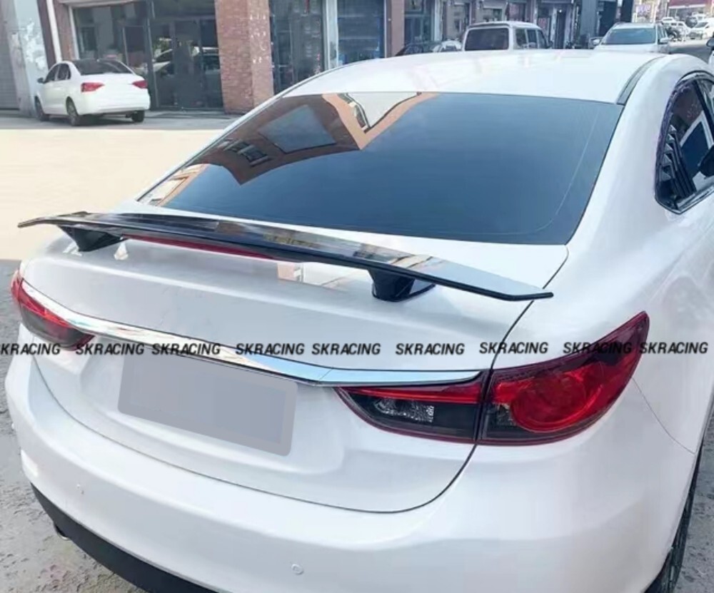 Fits Mazda 6 Atenza Sedan 2014-2021 Rear Trunk Spoiler Wing Glossy