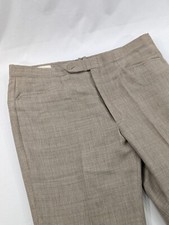 Sansabelt Vtg 70's Polyester Subtle Crosshatch Dress Golf Trouser Pant 38x28