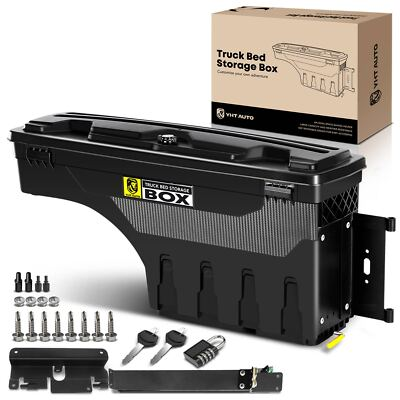 #ad Truck Bed Storage Box Toolbox Passenger for Chevy Silverado GMC Sierra 2007 2019 $113.18