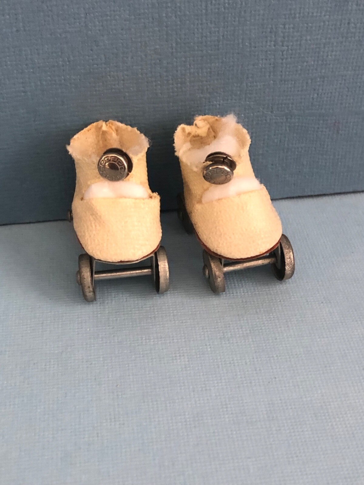 Vintage Ginny Doll CS Greek Key White Roller Skates eBay