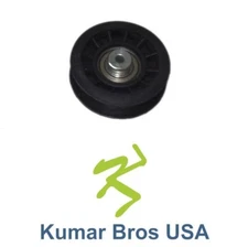 Flat Idler Pulley Traction Drive Belt AM121970 Fits John Deere Z355R Z375R