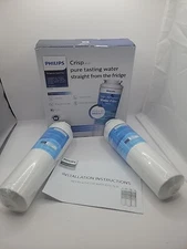 Phillips Water Filter 2Pk Awp962 Edr4rxd1,Ukf8001p , 4396395 Whirlpool Maytag **