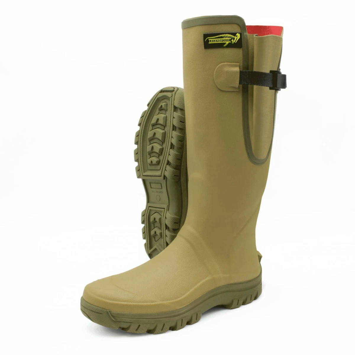 Wathose In Gomma Impermeabile Uomo/donna – Stivali Da Pesca E Attività Outdoor, Leggeri Con Bretelle Regolabili E Tasca Sul Petto, 100% Impermeabili