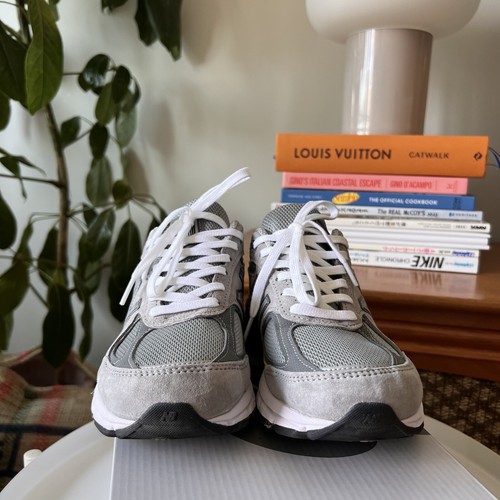 New Balance 990v4 Made in USA Low Grey Silver - Picture 2 of 5