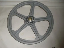old school NOS grey gray rear skyway 20 inch Tuff Wheel mag rim bmx bike
