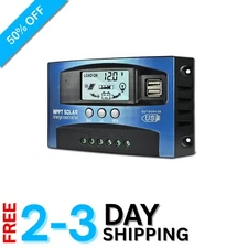 High-Efficiency 100A MPPT Solar Charge Controller for Home & Commercial Use