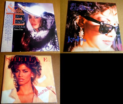 Sheila E. SISTER FATE + KOOKOO two 7'' singles + free 3rd + PRINCE Live CD FREE 