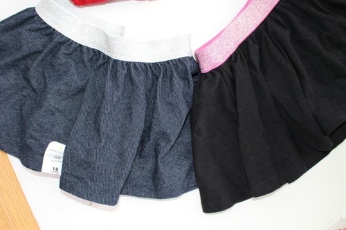 Jumping Beans Velour Red leggings Baby Girls Size 18 Months Lot 4 Skirt NEW NWT - Picture 2 of 4