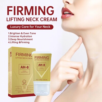 AH 8 Firming Neck Cream for Crepey Skin Body Moisturize Comfort Roller Neck Care