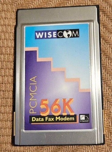 Wisecom 56K PCMCIA Data Fax Modem PC Card