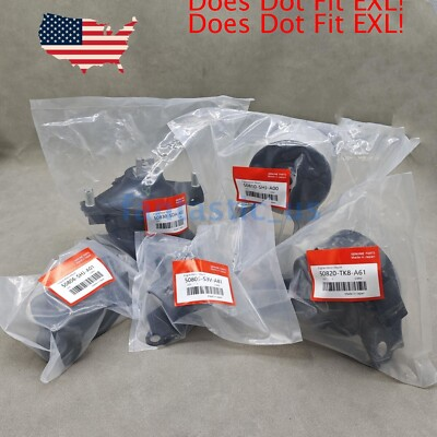 #ad OEM 5PC Motor Mounts Set For 2005 06 Honda Odyssey LX EX 3.5L V6 w VTEC Only US $185.98