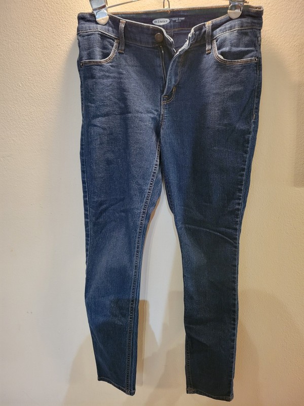 Women's Old Navy Super Skinny Mid-Rise Denim Jeans - Size 4