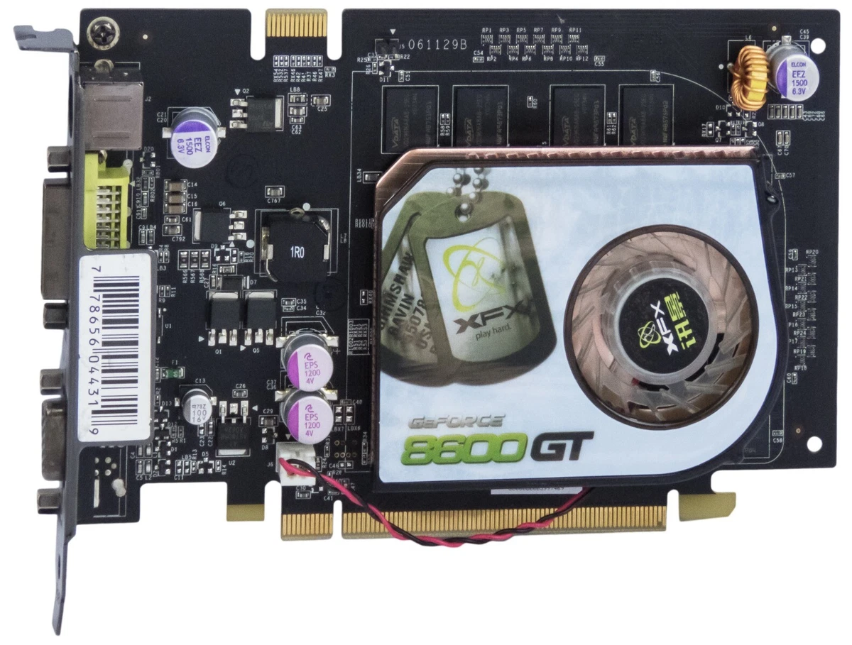 Nvidia 8600 hotsell gt specs