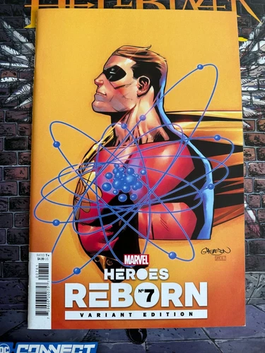 Heroes Reborn 7 Gleason 1:25 Incentive Marvel Comics 2021