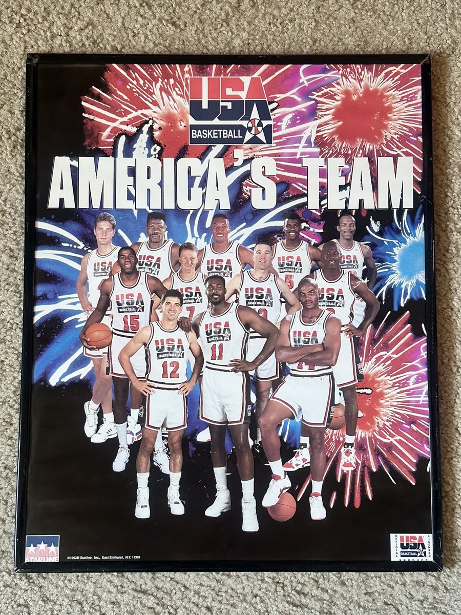 Vintage 1992 Starline USA Basketball Dream Team 