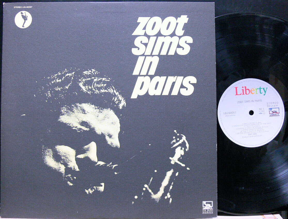 Zoot Sims - In Paris, 1985 Liberty LBJ-60067 Japan Vinyl + OBI Zoot Sims - In Paris, 1985 Liberty LBJ-60067 Japan Vinyl + OBI