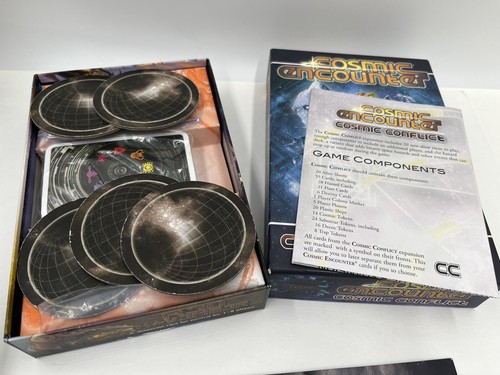 Cosmic Encounter Board Game + Conflicts Expansion (incomplete See Description) - 第 3/4 張圖片
