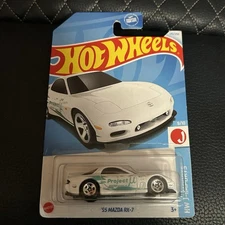 Hot Wheels 95 Rx7 White Hot Wheels