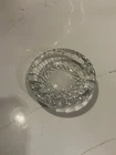 WATERFORD CRYSTAL COLLEEN  VINTAGE SMALL  ASHTRAY HEAVY PRISTINE COND.