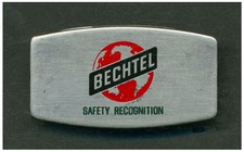Vintage Zippo USA Stainless Money Clip Knife - Bechtel Corp. Safety Award L372