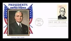 US COVER PRESIDENT HARRY S TRUMAN AMERIPEX 86 FDC COLORANO SILK CACHET