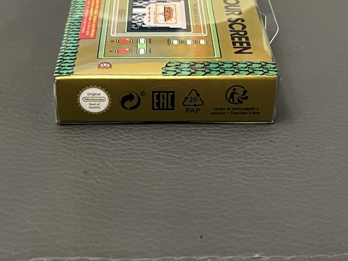 CONSOLE NINTENDO JEU LCD GAME & WATCH VERT ZELDA SCREEN NEUF SCELLÉ NEW SEALED - Afbeelding 5 van 22