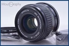 【EXC】 MINOLTA MD W.ROKKOR 35mm F1.8 w/cap&Filter FromJapan #mj9124