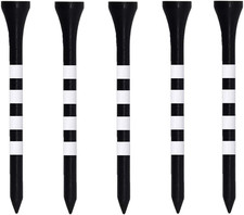 Wooden Golf Tees 3-1/4", 2-3/4", 2-1/8", 1-1/2" Available, 100 Count Natural Co