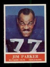 1964 PHILADELPHIA #8 JIM PARKER BALTIMORE COLTS