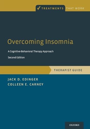 Overcoming Insomnia A Cognitive-Behavioral Ther. Edinger, Carney 0<| - Image 3