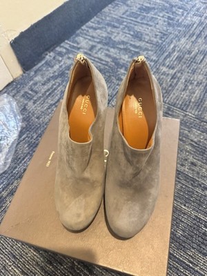 Grey suede Gucci Bootie - Size 39 1/2 Or 9.5