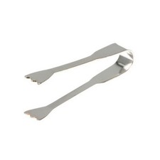 Mini S&uuml;&szlig;stoffzange 4.2 cm versilbert Greifzange f&uuml;r Zucker & S&uuml;&szlig;stofftabletten
