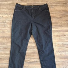 Terra  Sky Black Stretch Jeans   Women  s Size 16 Petite