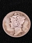 1925 S Mercury Dime United States 10C in rare Very Good or Fine condition L#1070