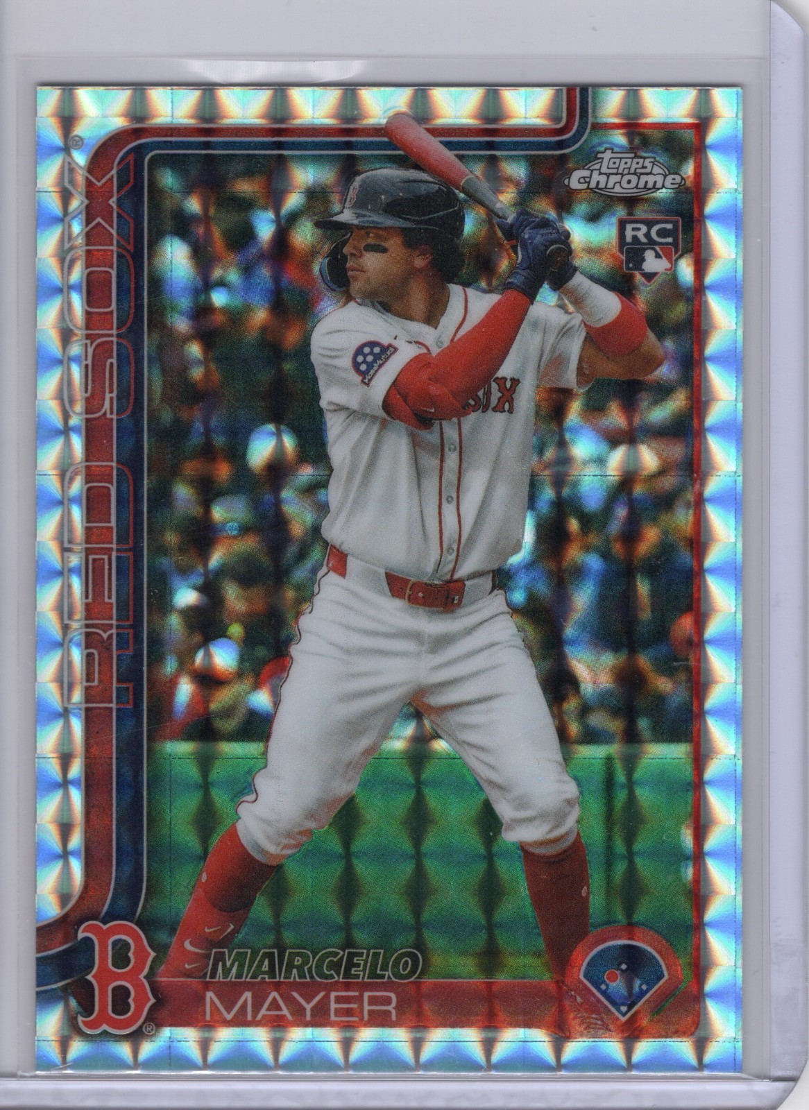 2025 Topps Chrome Update Series - Marcelo Mayer #USC9 Geometric Refractor (RC)