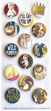 Where the Wild Things Are Soft Puffy Sticker Sheet for Crafts, Scrapbooking & Co