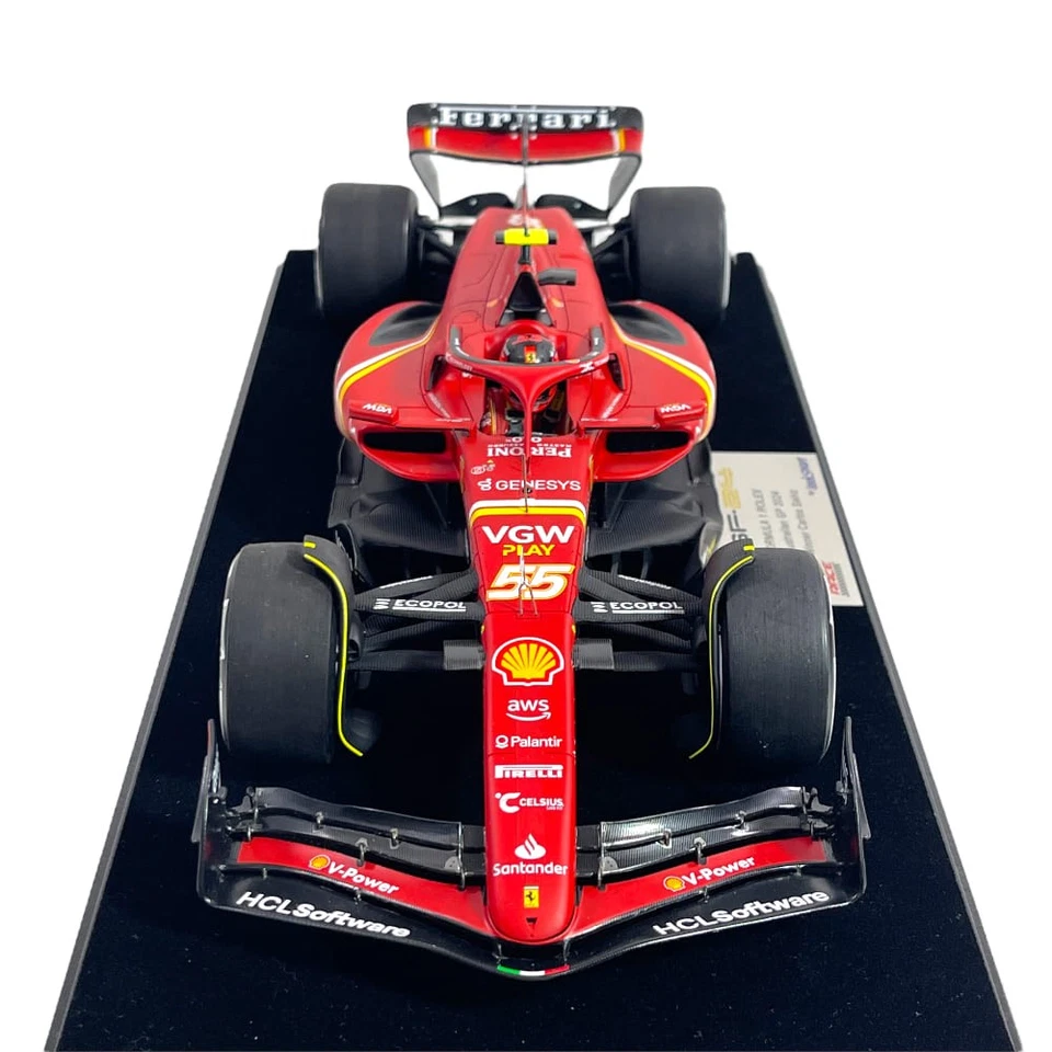 Modellino F1 Looksmart 1/18 Ferrari SF-24 Winner Australian GP 2024 #55 C. Sainz - Immagine 2 di 4