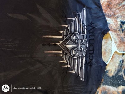 Affliction Men s T-Shirt 2XL  Live Fast  Black