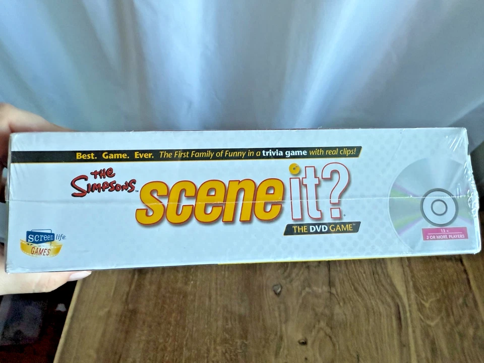 The Simpsons Scene It? Deluxe DVD Board Game Mattel 2009 Brand New Sealed - Image 2 of 4