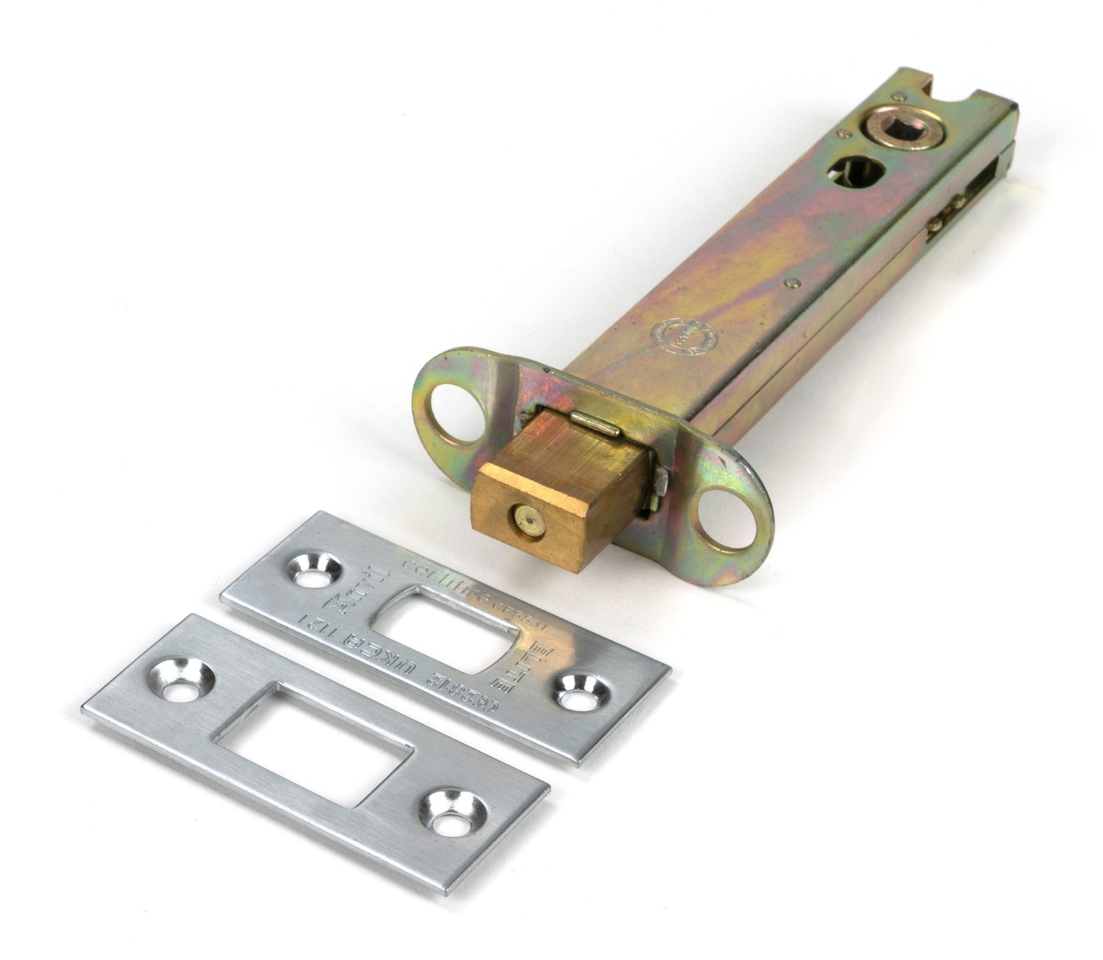 From The Anvil 51712 Satin Chrome 5"" Heavy Duty Tubular Deadbolt